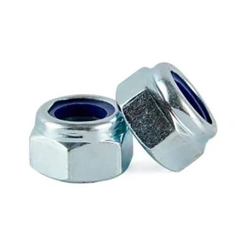 Dado inserto in nylon placcato in zinco